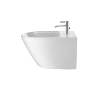 Duravit D-neo Wandbidet - 54x37x40cm - met overloop - wit