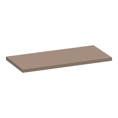 BRAUER Ocean Medium topblad - 100x46x4cm - mat mokka