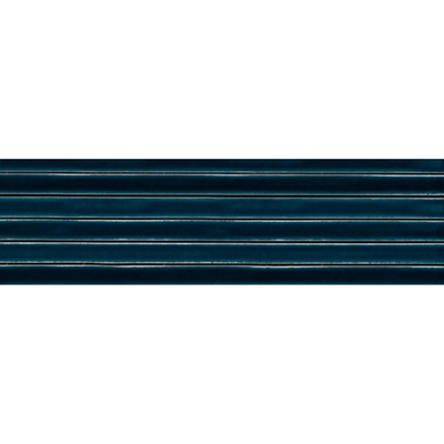 SAMPLE vtwonen Tegels Rib Wandtegel - 13x45cm - 9mm - Witte scherf - Sapphire (Blauw)