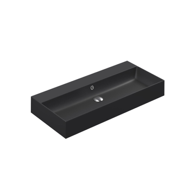 Thebalux Cube Lavabo modèle Cube 1x cuve sans trou de robinet