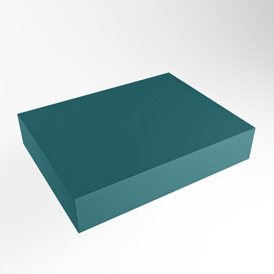 Mondiaz TOP 46 Plan sous vasque - 40x41x12cm - compatible comme plan de meuble - solid surface - Smag