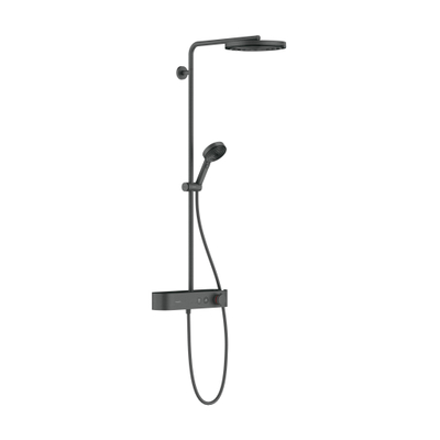 Hansgrohe Pulsify S colonne de douche - 26cm - 1 jet - brushed black chrome (noir)