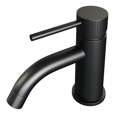 BRAUER Stripe Robinet de lavabo - apparent - noir mat