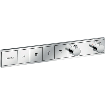 Hansgrohe RainSelect Ensemble de finition pour mitigeur thermostatique encastré douche 4 fonctions 59.8x90cm chrome