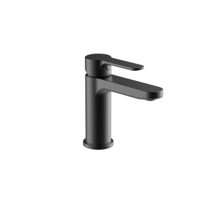 GO by Van Marcke Nero wastafelkraan - opbouw - voorsprong 11.3cm - zonder waste - mat zwart