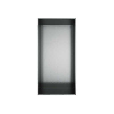 Hotbath &MORE Boîte encastrée ou niche encastrée 30x15x10cm sans cadre Acier inoxydable 316