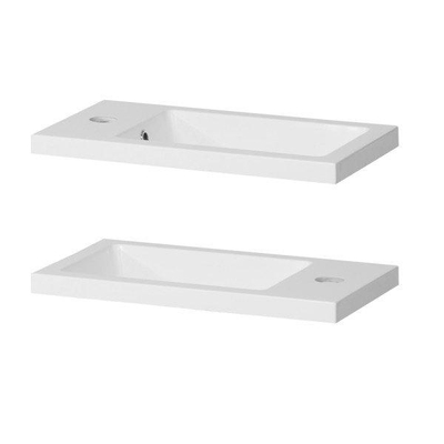 BRAUER New Future Meuble lave-mains 40x22cm droite Blanc