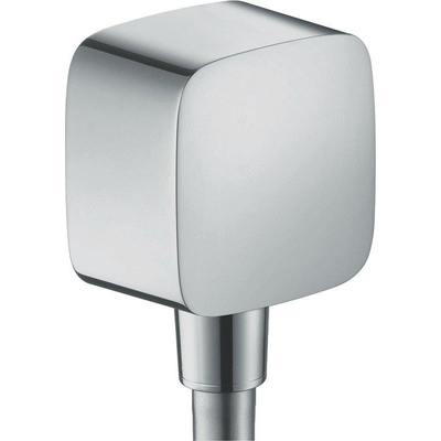 Hansgrohe Fixfit E muuraansluitbocht - kunststof - hoogglans chroom