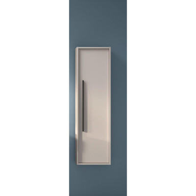 FugaFlow Eccelente Arredo Armoire colonne 120x34.5x34.5cm - 1 porte - MDF - Cotton (beige)