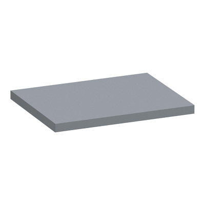BRAUER Ocean Medium topblad - 60x46x4cm - mat grijs