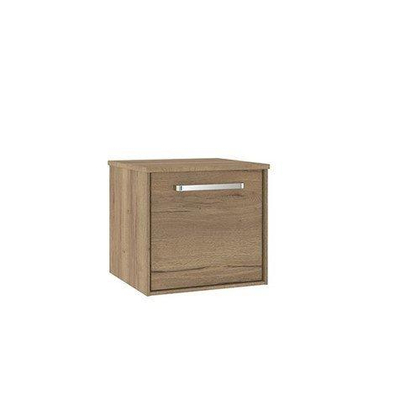 Crosswater Infinity Badkamermeubelset - wastafelblad - onderkast - 50x45x45cm - 1 lade - windsor oak (hout)