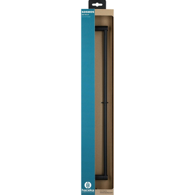 Haceka Kosmos Handdoekhouder - 61cm - enkel - mat zwart