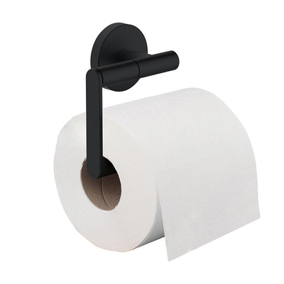 Wiesbaden alonzo porte-rouleau de papier hygiénique sans abattant noir mat
