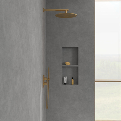 Villeroy & Boch Universal Showers regendouche - 35cm rond - Brushed Gold (goud)
