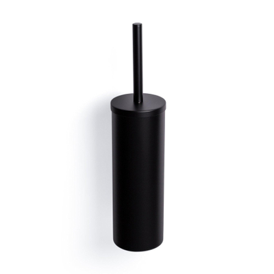 Ozean Eternal Toiletborstelhouder - rond - mat zwart OUTLETSTORE