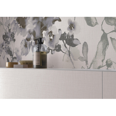 SAMPLE Terravito Avorio wandtegel - 60x120cm - gerectificeerd - Betonlook - White mat (wit)
