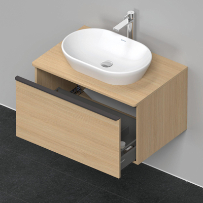 Duravit D-neo Meuble sous vasque 80x55x45.9cm 1 tiroir Chêne naturel mat