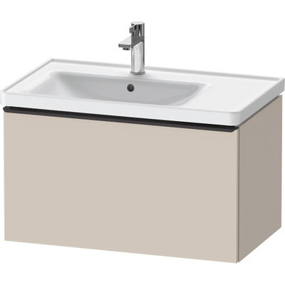 Duravit D-neo Meuble sous vasque 78.4x45.2x44cm 1 tiroir Taupe mat