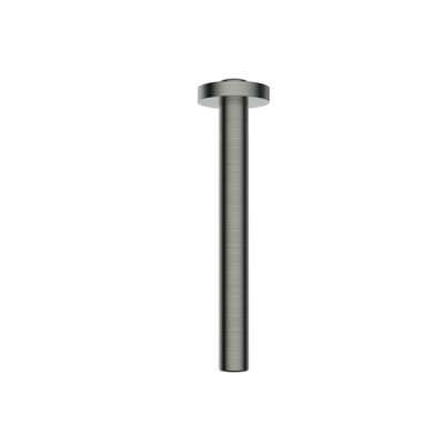 Fortifura Calvi Ensemble de douche pluie encastrable - thermostatique - bras plafond - barre curseur - pommeau 25cm - douchette stick - Inox brossé