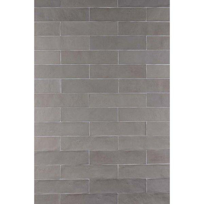 SAMPLE Ceralto Tavola Core Wandtegel 6x25cm 10mm witte scherf Taupe