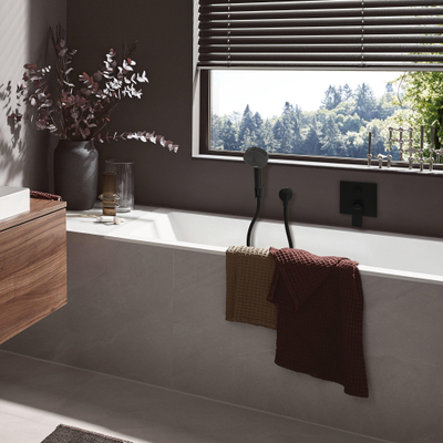 Hansgrohe Pulsify Select S set douchette - 125cm - noir mat