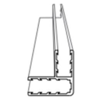 Marenza Bellini Profil d'angle - 200cm - blanc mat