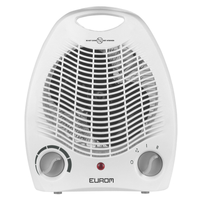 Eurom VK 2002 Chauffage ventilateur 13x22.3x25.6cm 2000watt Blanc