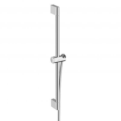 Hansgrohe Unica Glijstang Pulsify S - 65cm - met push-schuifstuk en doucheslang - hoogglans chroom