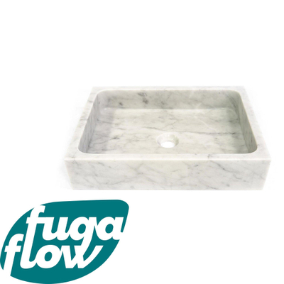 FugaFlow Efficiente Arredo Waskom - 50x36x11cm - natuursteen marmer -