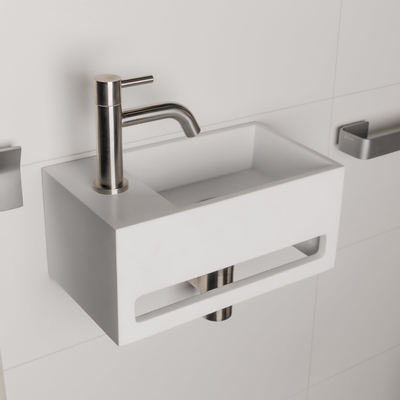 Wiesbaden 304 Robinet de fontaine 1/2" acier inoxydable brossé