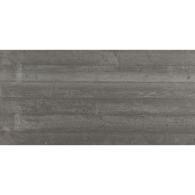 Vtwonen Tegels Raw Decor-strip - 30x60cm - 9.5mm - gerectificeerd - Anthracite