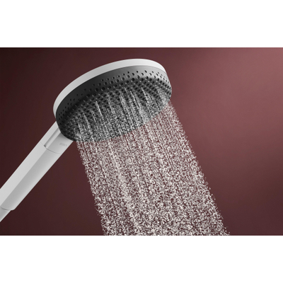 Hansgrohe Raindance alive 125 3 jets EcoSmart ensemble de douche Puro S 90cm mat blanc