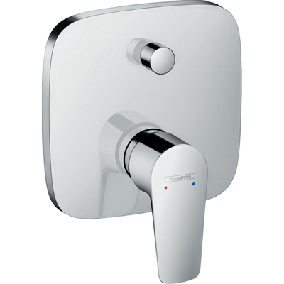 Hansgrohe Talis e Eengreeps badmengkraan - afbouwdeel - met zekerheidsco - met - wit chroom (grijs)