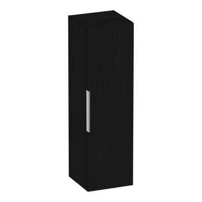 BRAUER Elevate armoire de salle de bains - 120x35x35cm - poignée rapportée excl. - 1 porte - ouvrant à gauche ou à droite - Timber Black