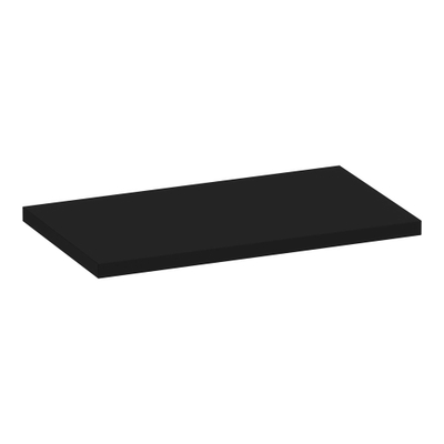 BRAUER Ocean Medium topblad - 80x46x4cm - mat zwart