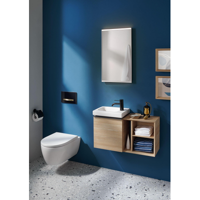 Geberit ICon Wandclosetpack - 36x53x37.5cm - diepspoel - spoelrandloos - keramiek - rimless - glans wit