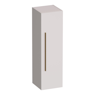BRAUER Trust Armoire colonne - 120x35x35cm - excl. manette avec 1 porte gauche ou droite pivotante mat sable