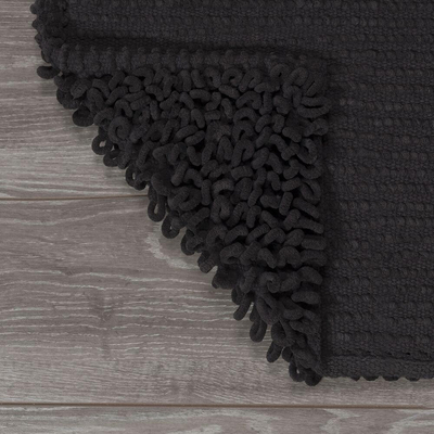 Sealskin Twist Badmat Polyester 60x60 cm Antraciet