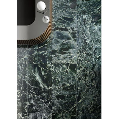 Vtwonen Classic Carrelage de sol et mural 74x148cm 10mm rectifié R9 porcellanato Int Green Dark