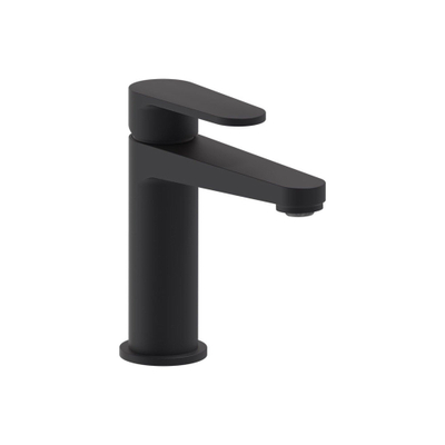 MAY Forma Mitigeur de lavabo monotrou modèle S Noir mat PED