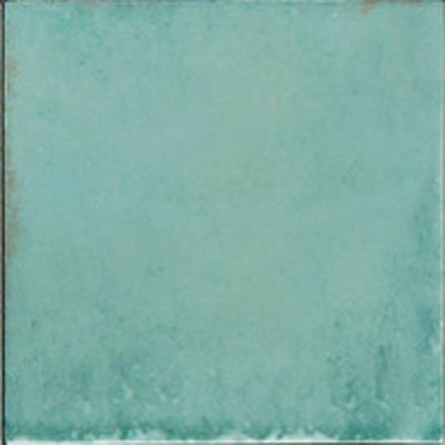 Ceralto Dorsena Raw Carrelage mural - 10x10cm - 10.0mm - turquoise