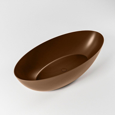 MONDIAZ FLOAT Baignoire îlot - 170x80cm - rouille