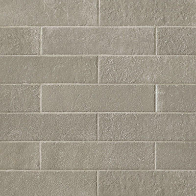 Fap ceramiche maku gris 7,5x30cm carreau de mur aspect pierre naturelle gris mat