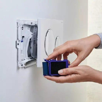 Geberit Duofresh geurmodule automatische activering - voor Sigma12cm - hoogglans chroom