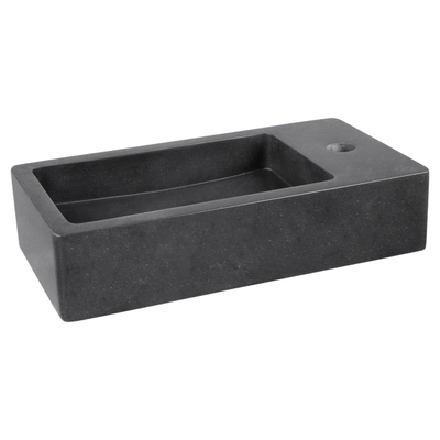 Differnz Hura Fontein - 40x22x9cm - basalt - antraciet