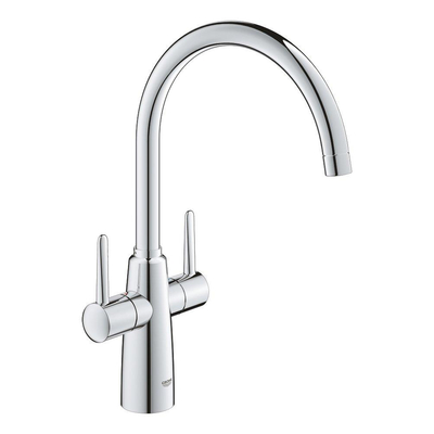 Grohe Ambi Keukenkraan - hoog - chroom