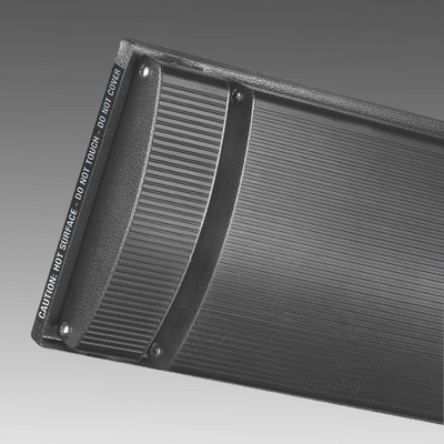 Eurom Chauffage de terrasse Outdoor Heatpanel 1800 watts mural/plafond noir