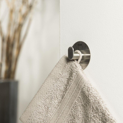 Tiger Crochet Pull inox brossé 5x5x2.4cm