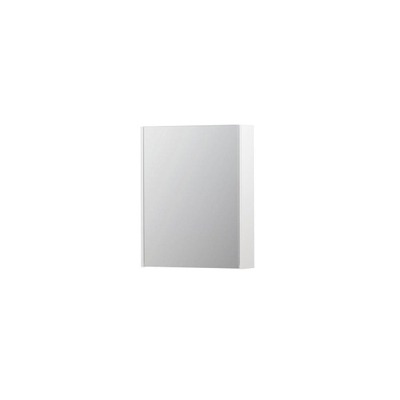 INK SPK2 spiegelkast – 60x74x14 cm – 1 deur, dubbelzijdige spiegeldeurr – Wit mat