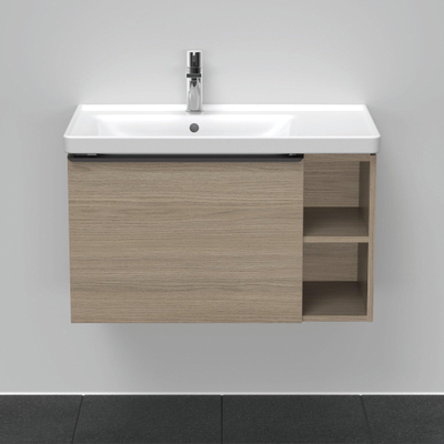 Duravit D-neo Meuble sous vasque 78.4x45.2x44cm 1 tiroir Chêne (terra) mat